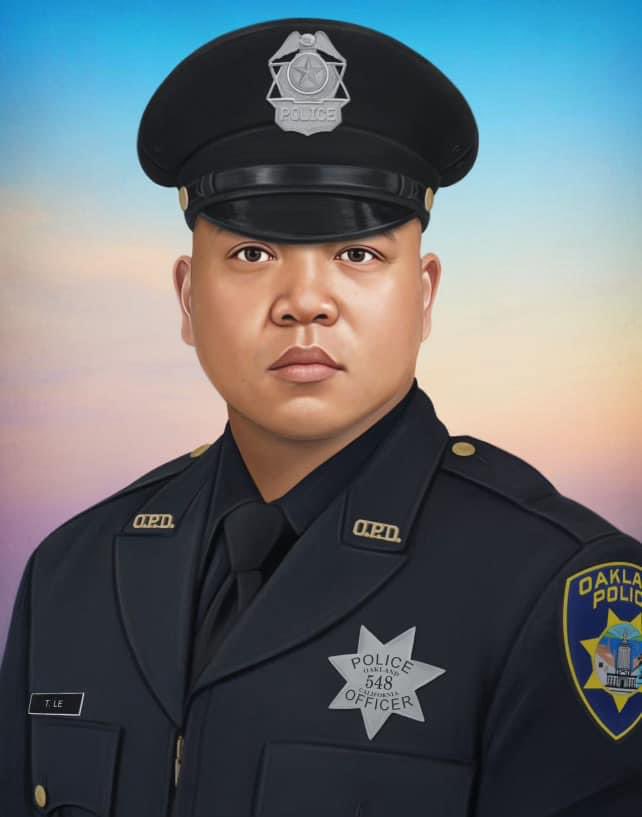 Portrait of Officer Tuan Le